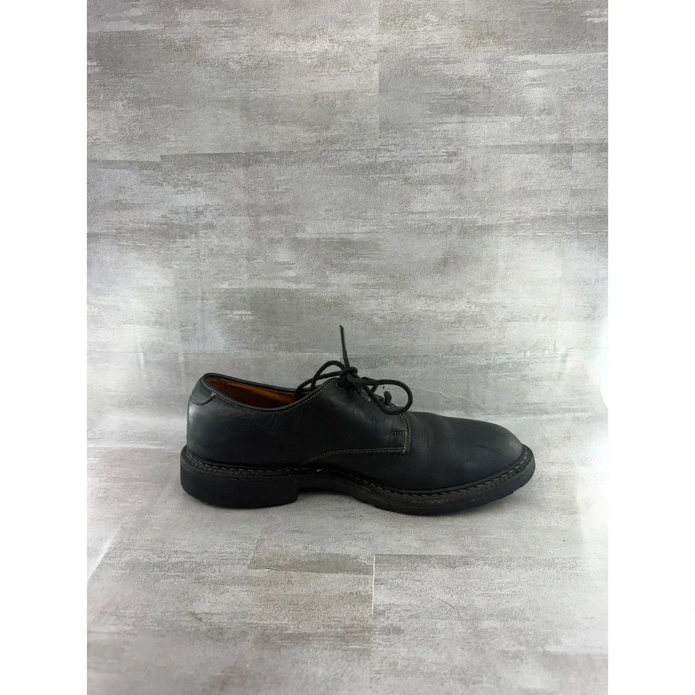 Allen Edmonds Wilbert Black Leather Split Toe Derby Shoes 91839 Men Sz 8D